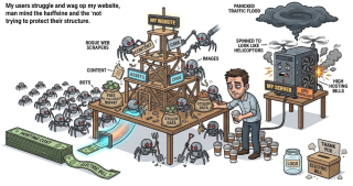 How Rogue Web Scrapers Are Stealing My Content and Destroying My Server