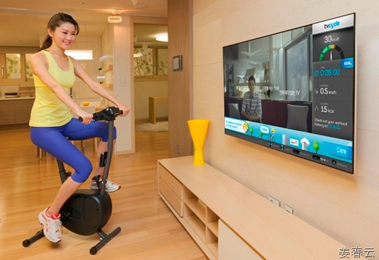 Smart TV Cycling Apps – TV for Fitness