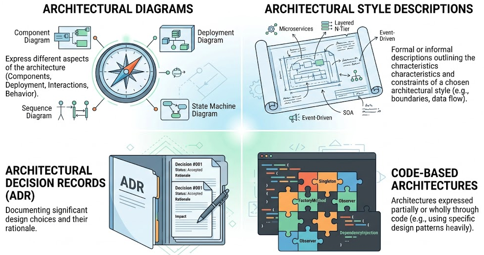 Various naming for the Software Architecture - I can't find Component-based Architecture, Functional Architecture