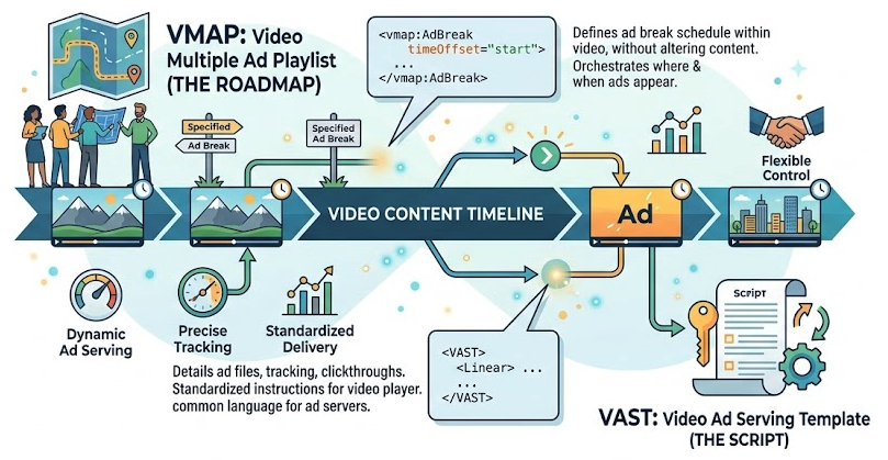 What is VAST? What is VMAP? How VAST/VMAP works? : Ad Tech : Super ...