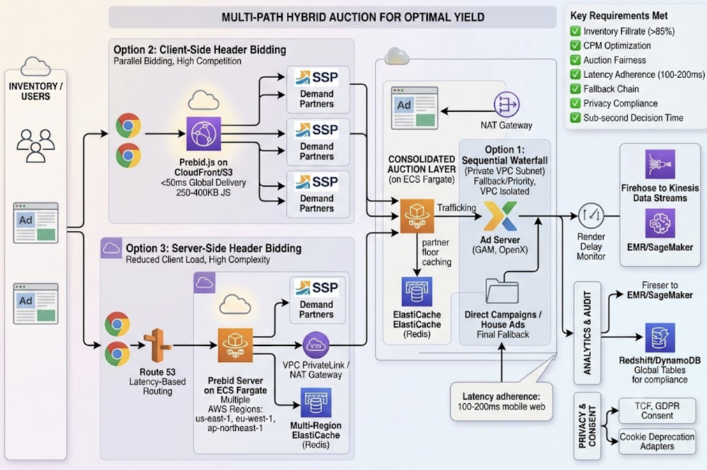 Ad Auction Architectures: A Publisher's Guide to Optimal Monetization
