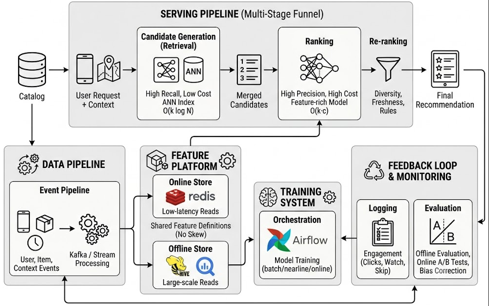 Common Recommendation Service Architecture