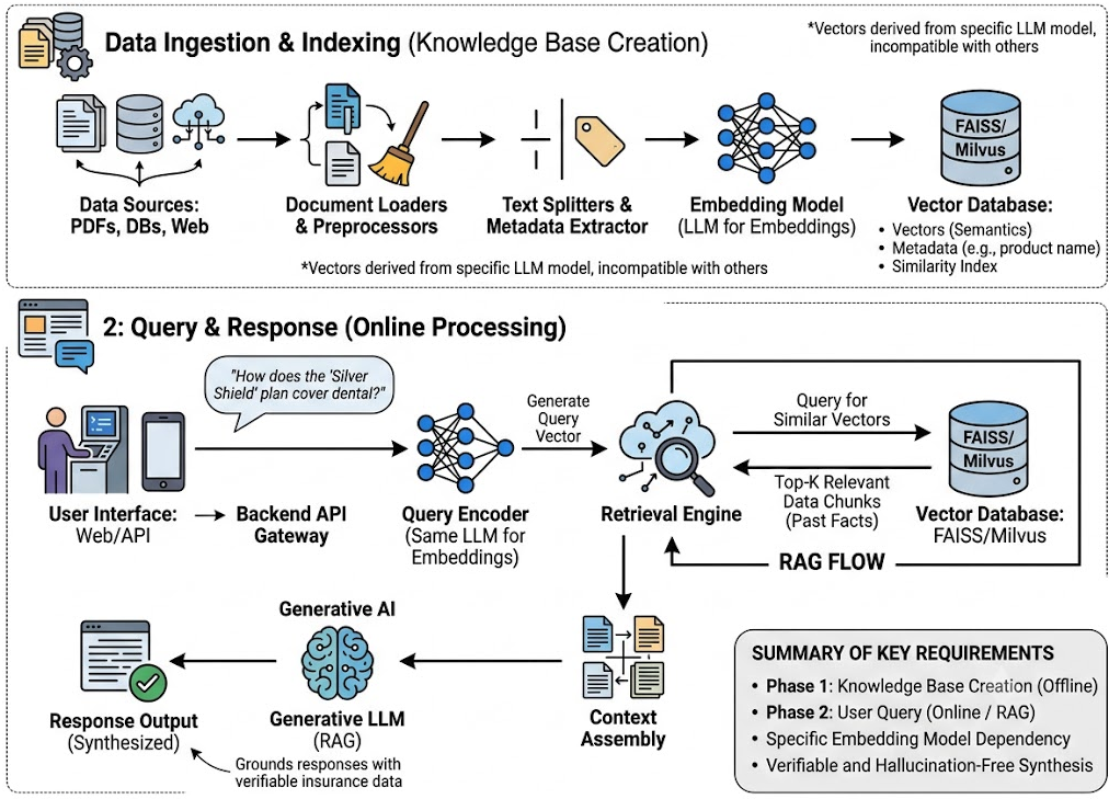 Your Blueprint for an LLM & Vector DB Insurance Product Q&A