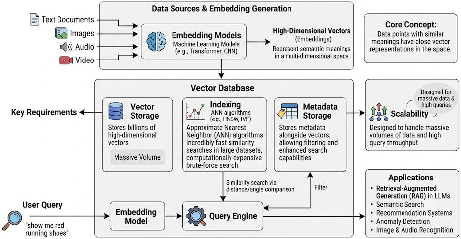 Vector Databases: From Embeddings to Application