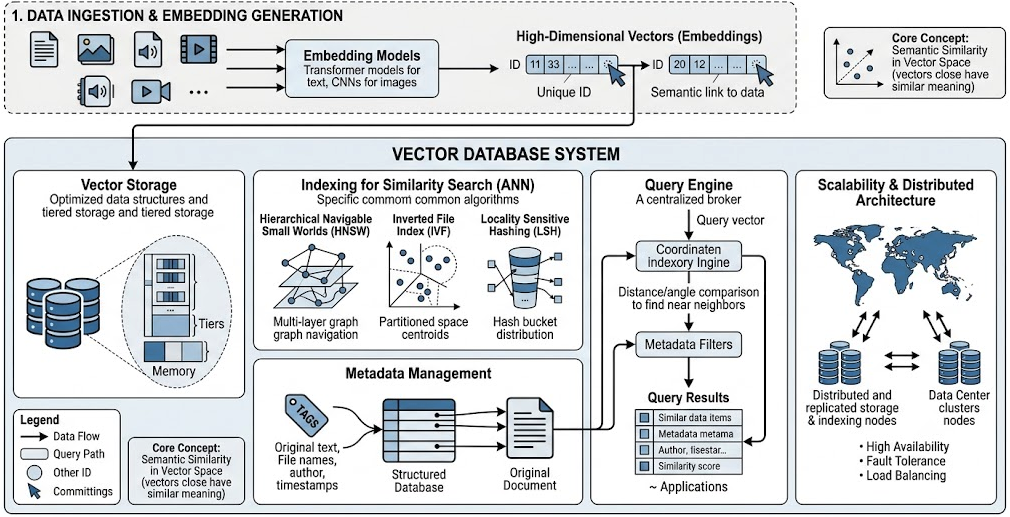 Vector Databases: From Embeddings to Application