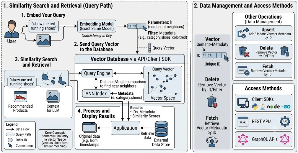 Vector Databases: From Embeddings to Application