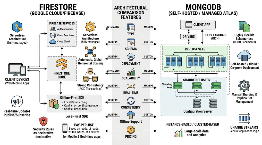 Learning about Firestore: Architecture, Pros, Cons, and Real-World Deployments