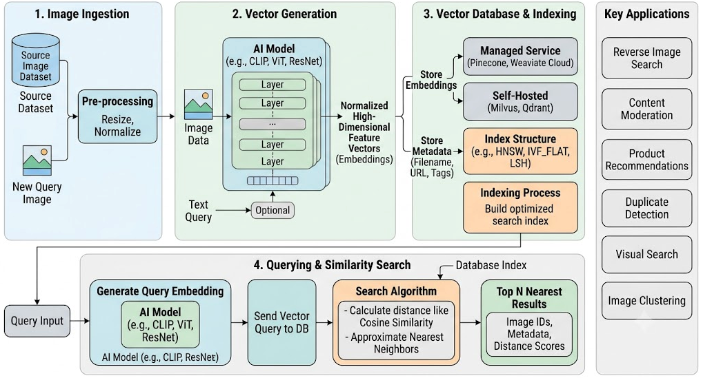 Image Embeddings for Vector Databases