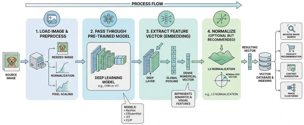 Image Embeddings for Vector Databases