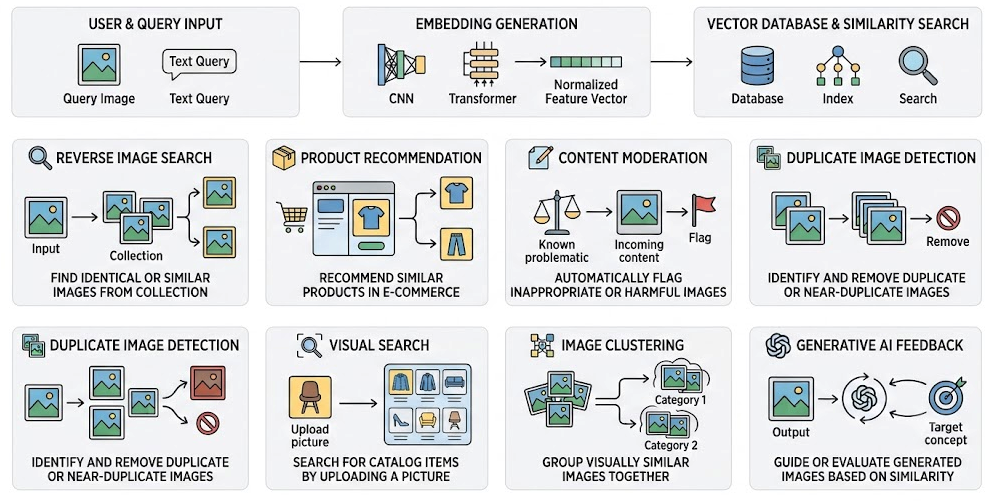 Image Embeddings for Vector Databases