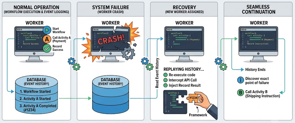 Cadence Programming Model - A Distributed, Fault-Tolerant, Stateful Workflow Orchestration Framework