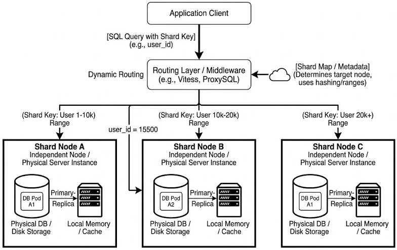 Architecture Design - Database Partitioning vs. Sharding