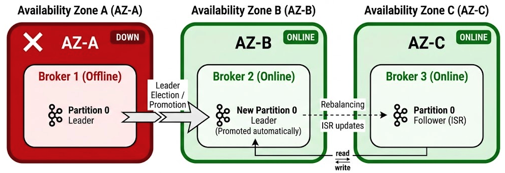 Multi-AZ Kafka Architecture