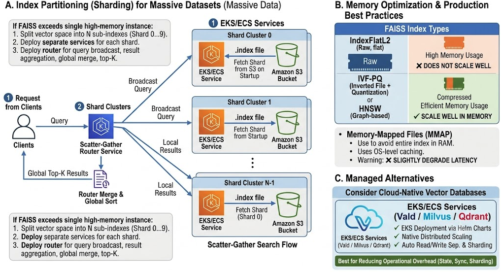 Scaling Vector Search: How to Architect FAISS on AWS EKS and ECS