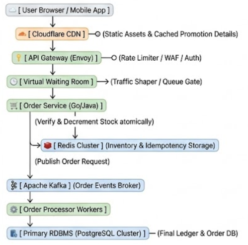 System Design: High-Traffic Time-Deal Promotion System