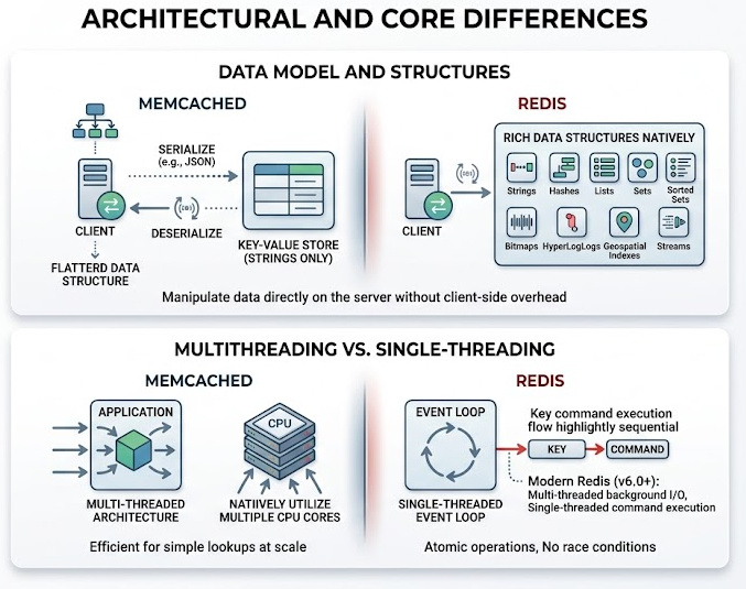 Redis vs Memcached: Why Enterprise Tech Giants Choose Redis