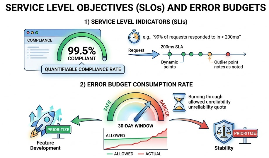 Key Metrics Track to Ensure the Health and Performance of a Distributed System