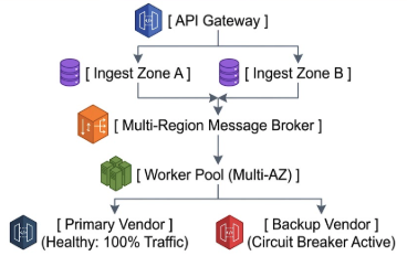 Messaging Platform with Limited TPS based on the vendor