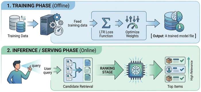 Machine Learning: Training vs. Ranking