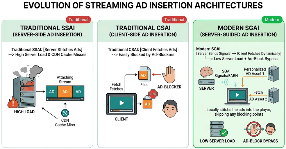 Inside the Next-Generation Streaming Architecture: Ultra-Low Latency, SGAI, and AI Codecs