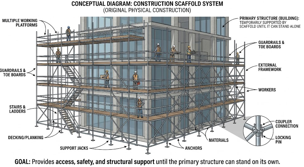 The Concept of Scaffolding in AI Agents