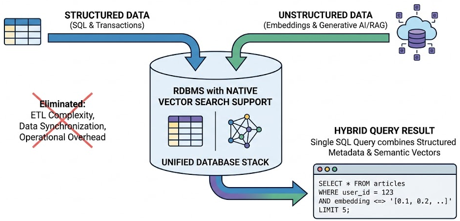 Vector Search in Relational Databases (RDBs): Trends & Usage Environments